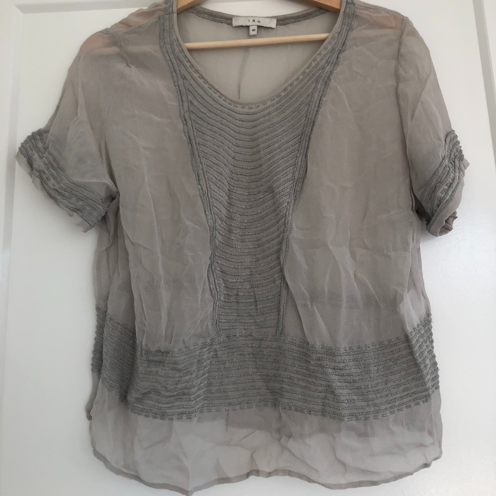 Iro chiffon shirt